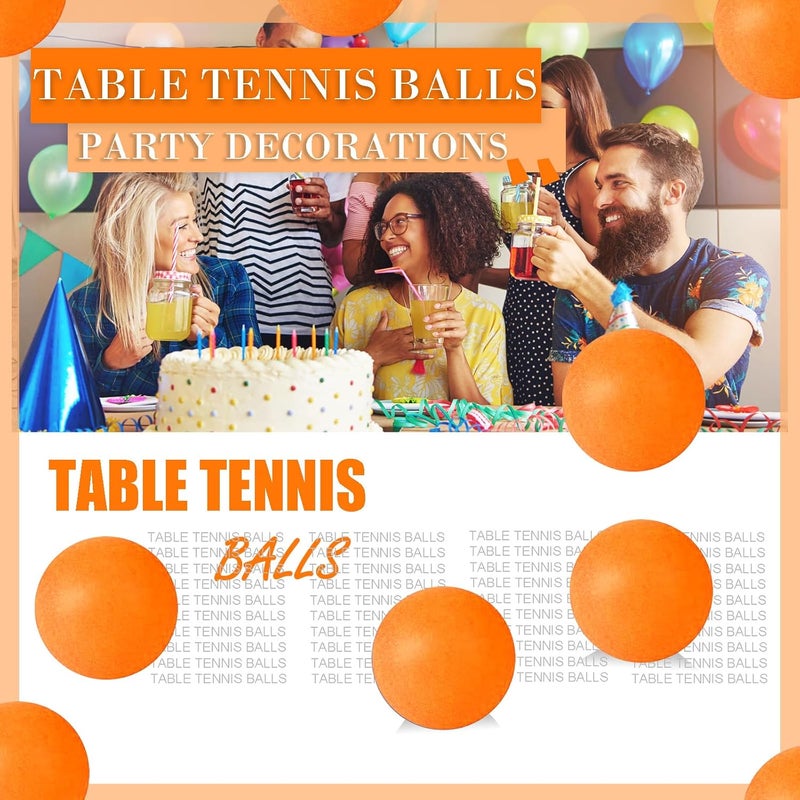 SEEVOR 28 Pcs Balls Table Tennis Balls 40mm Color Plastic Balls Bulk Washable Small Game Balls for Party Decoration Handcrafted Art Carnival Pool Games - Image 4